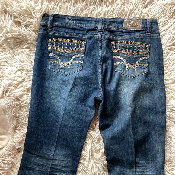 Women’s bling jeans size 11 - Picture 7 of 8